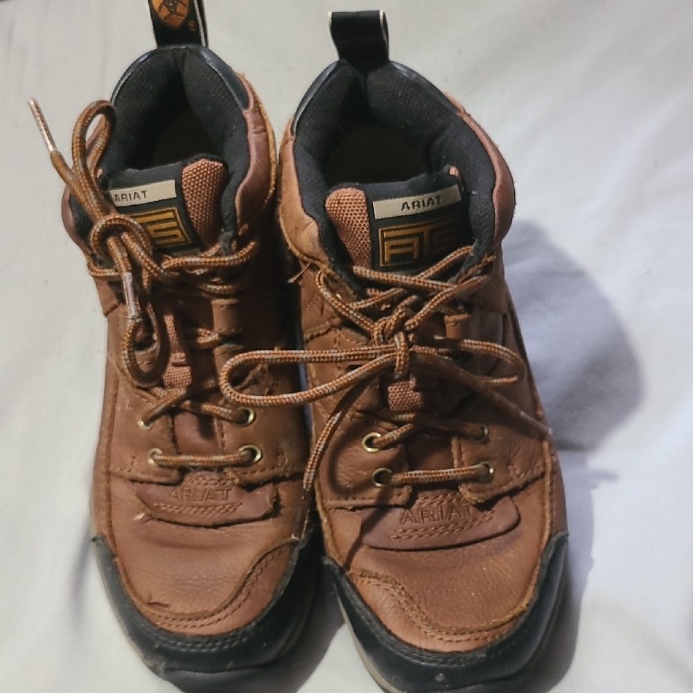 Ariat Men's Tan Leather Terrain Hiking Boots